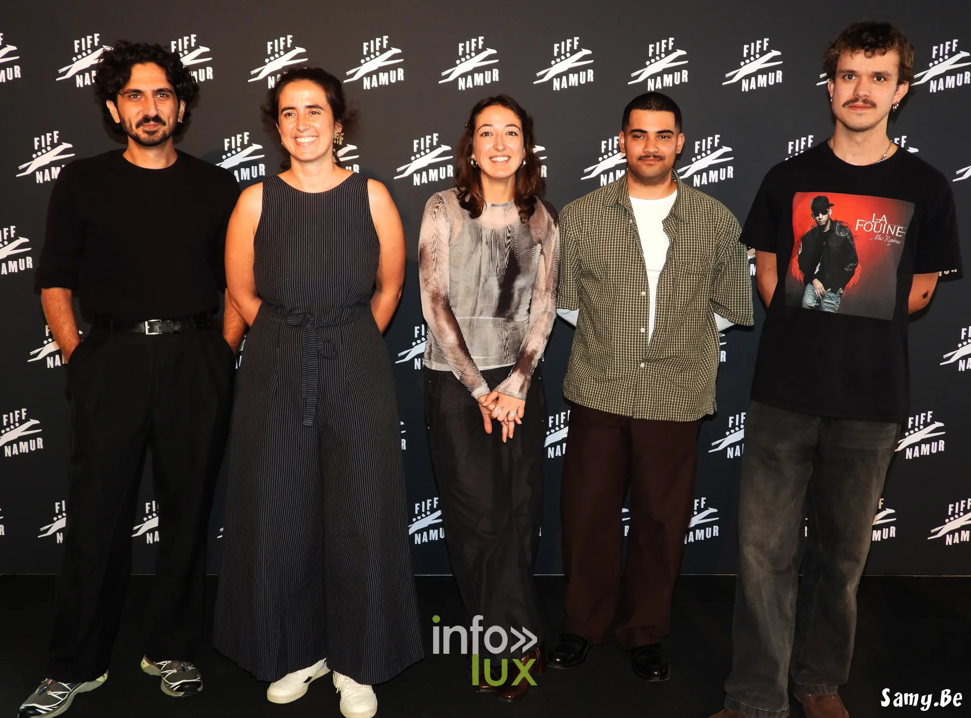 Réalisatrices et réalisateurs de la Compétition du Court au photocall du FiFF Namur 2026