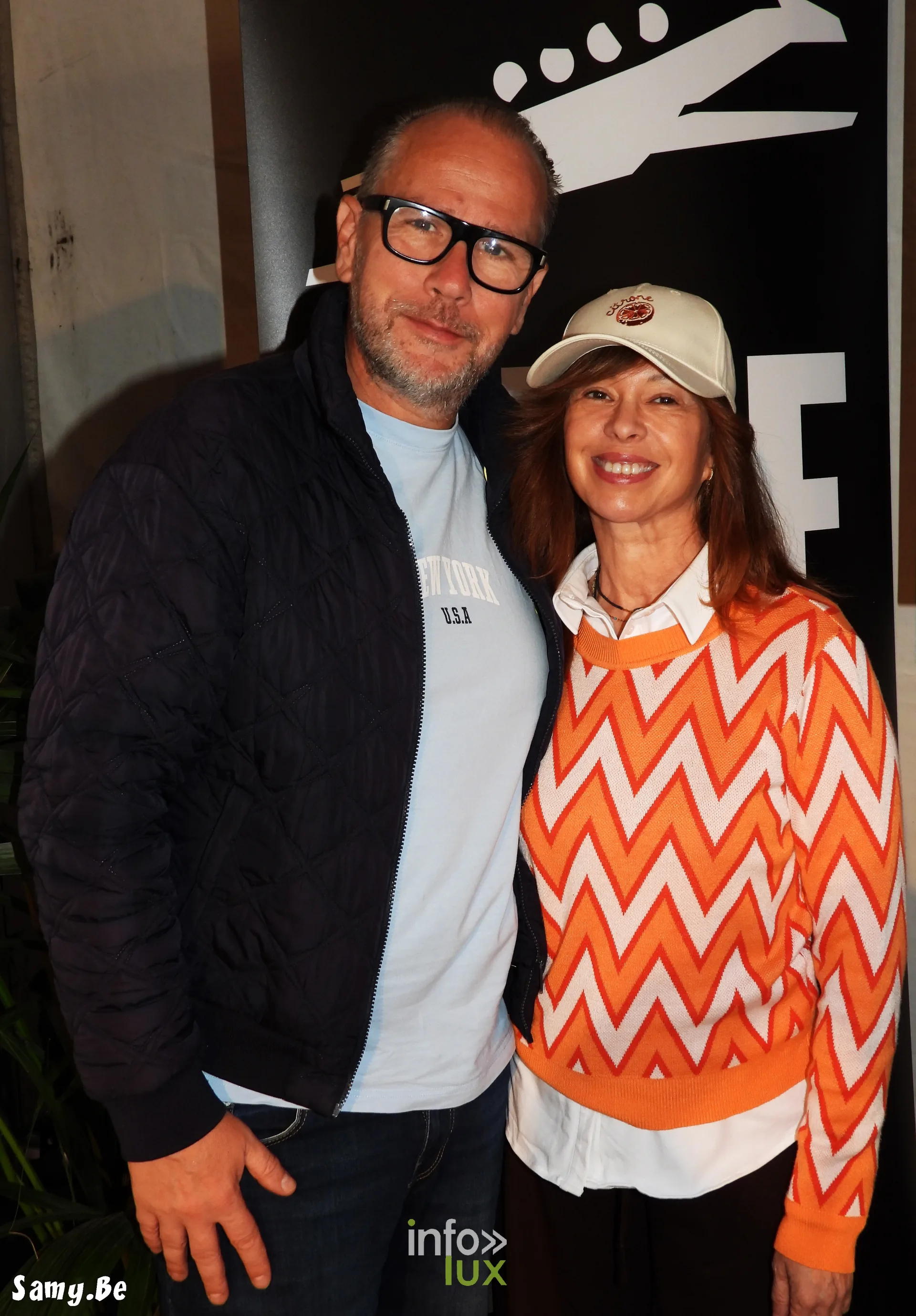 Vincent Legros et sa compagne Leila au FiFF Namur 2026