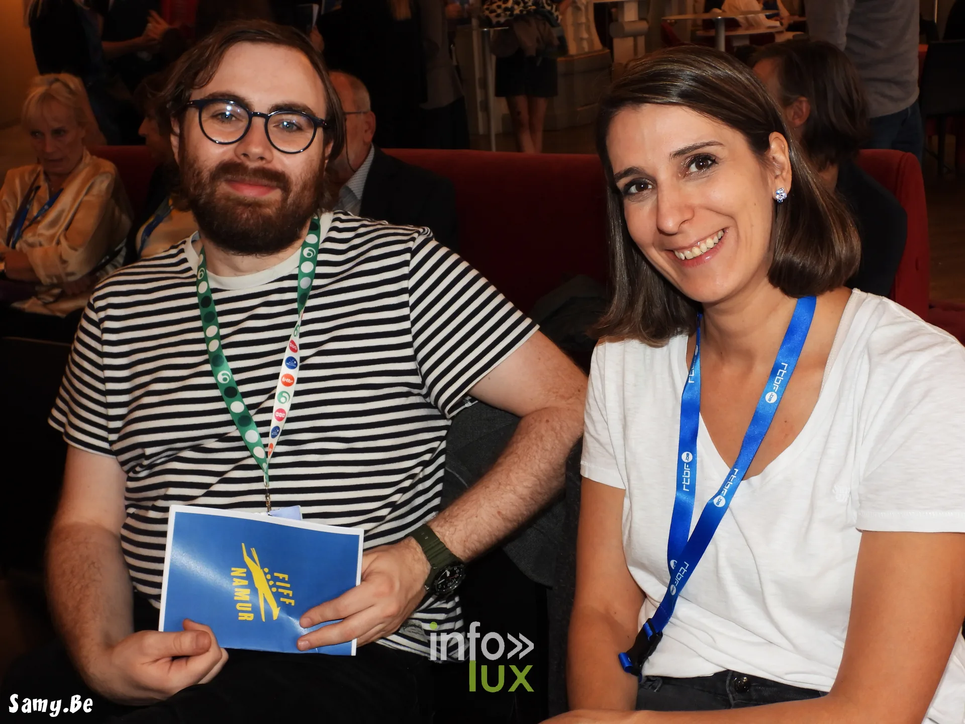 Liam Debruel et Véronique Chartier au FiFF Namur 2026