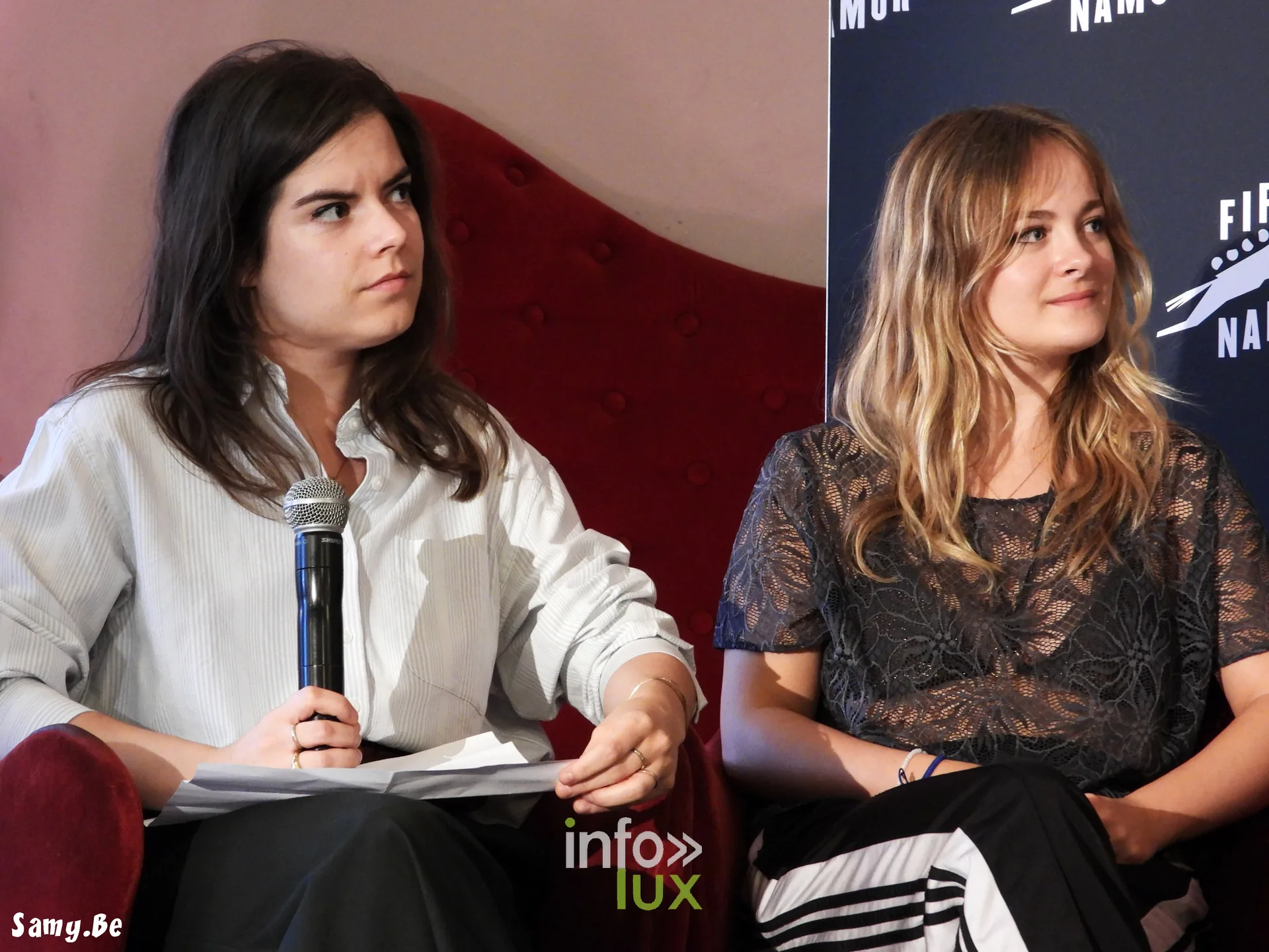 Fantine Harduin et Fanny Ruwet, membres du jury du Long, FiFF Namur 2026