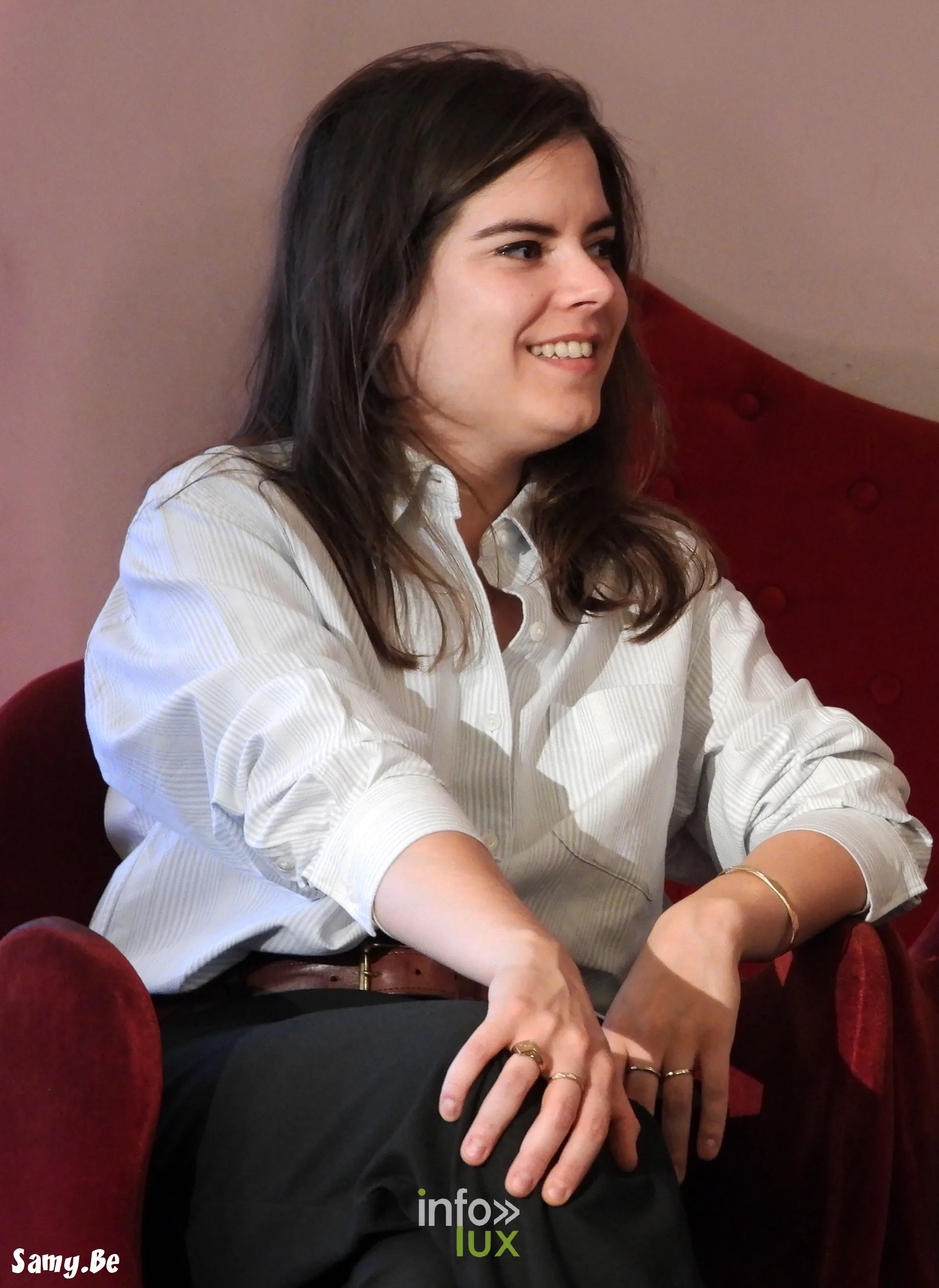 Une membre du jury du Long, sourire, FiFF Namur 2026