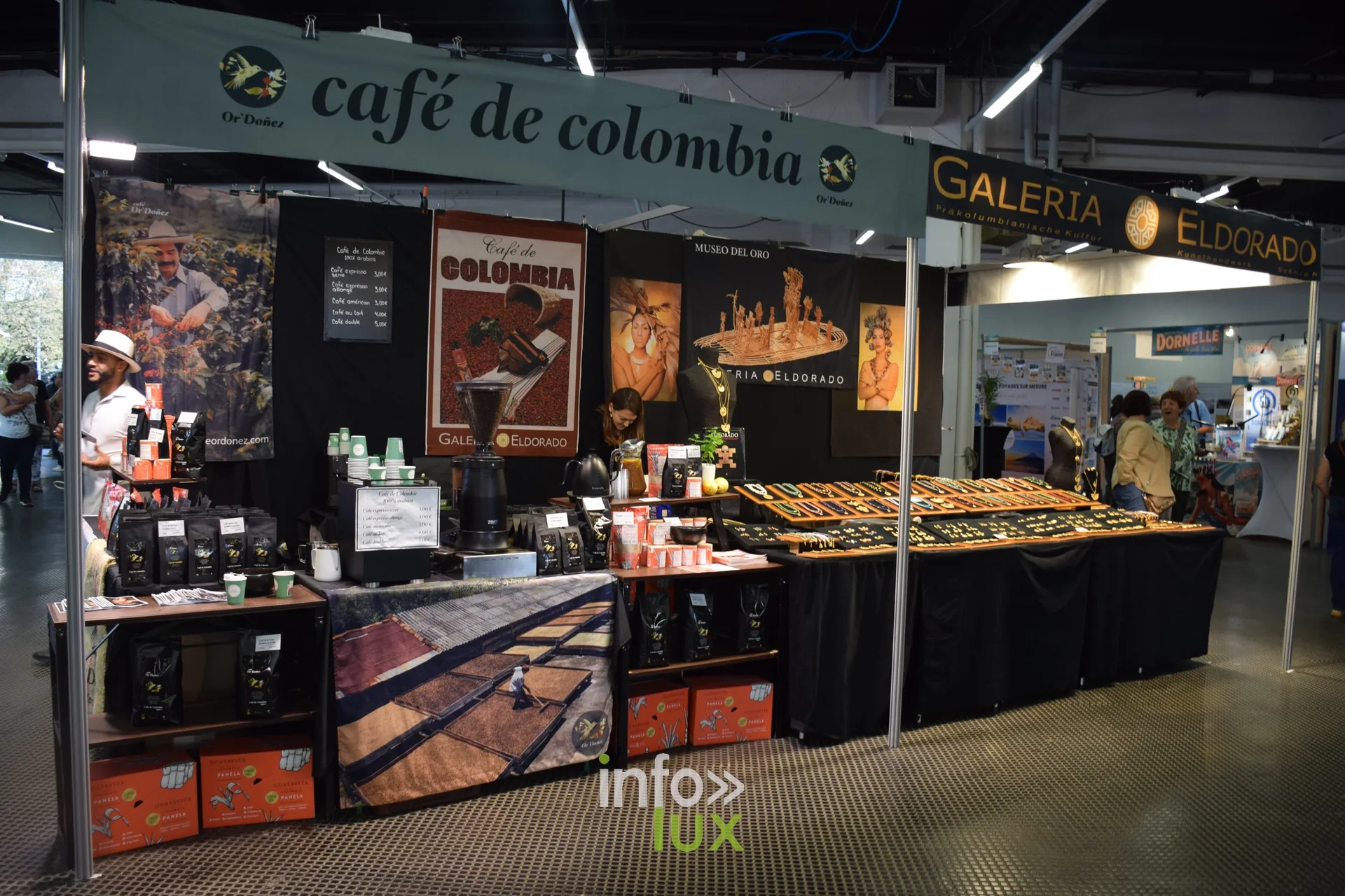 Stand Café de Colombia, Foire internationale de Metz 2026