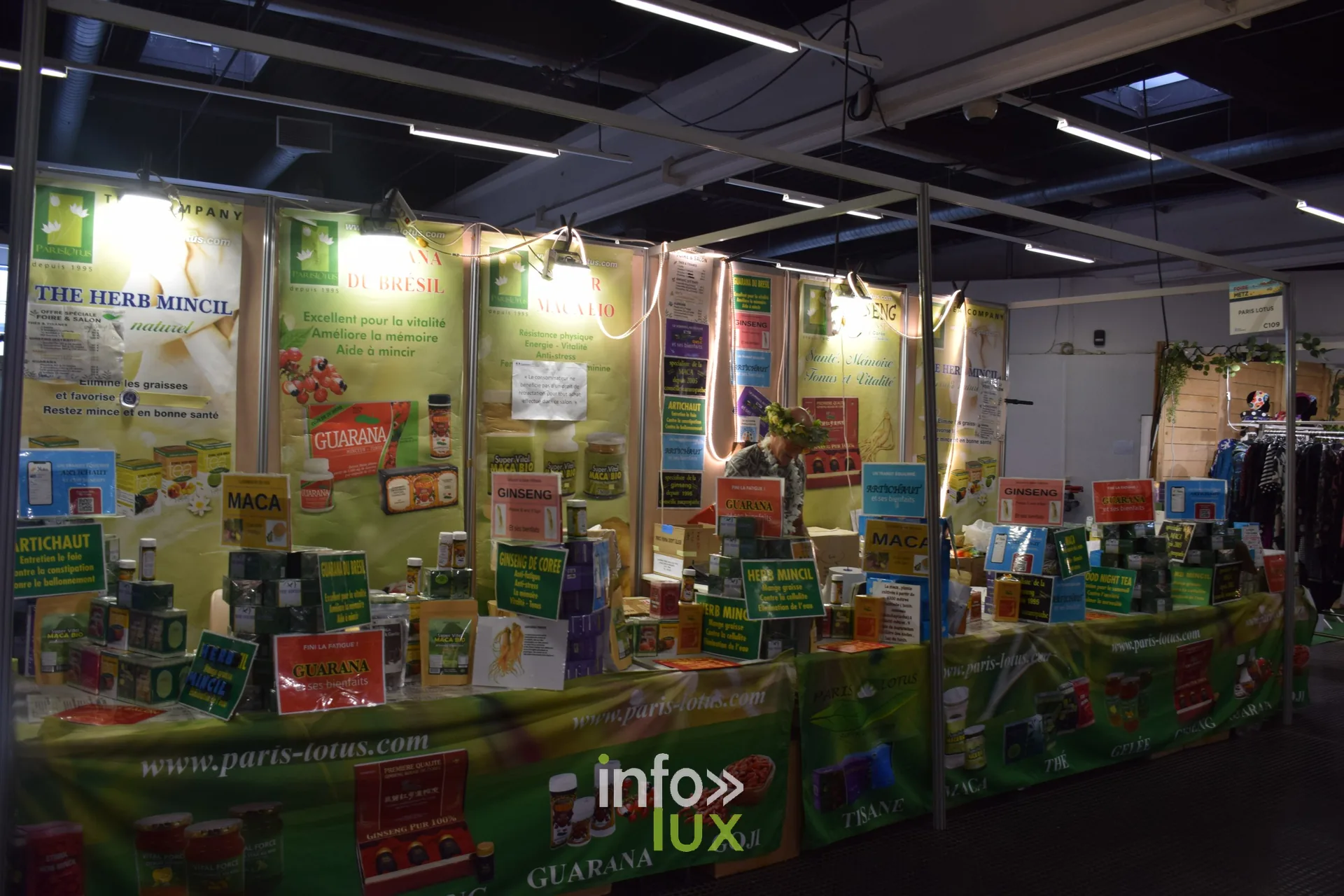 Stand de produits de jardin, Foire internationale de Metz 2026