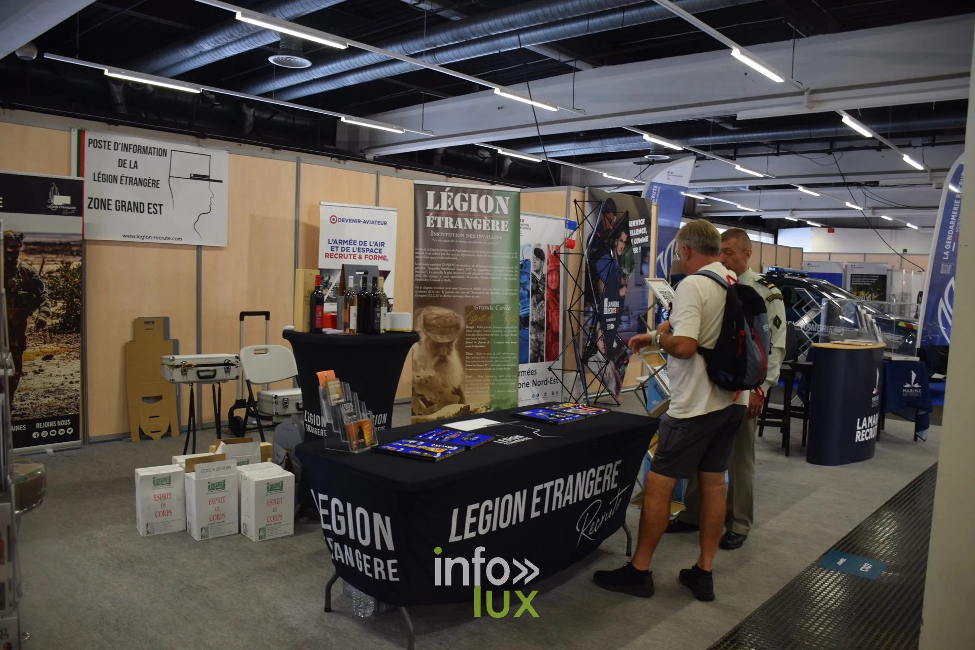 Stand de la Légion étrangère, Foire internationale de Metz 2026