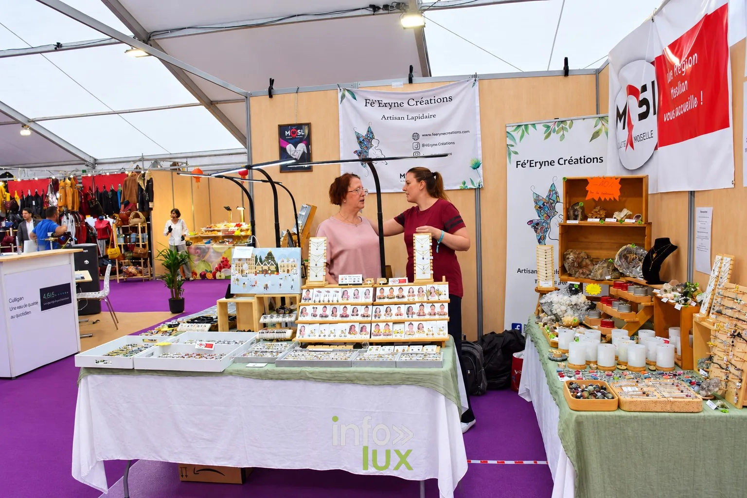 Stand de créations artisanales, Foire internationale de Metz 2026