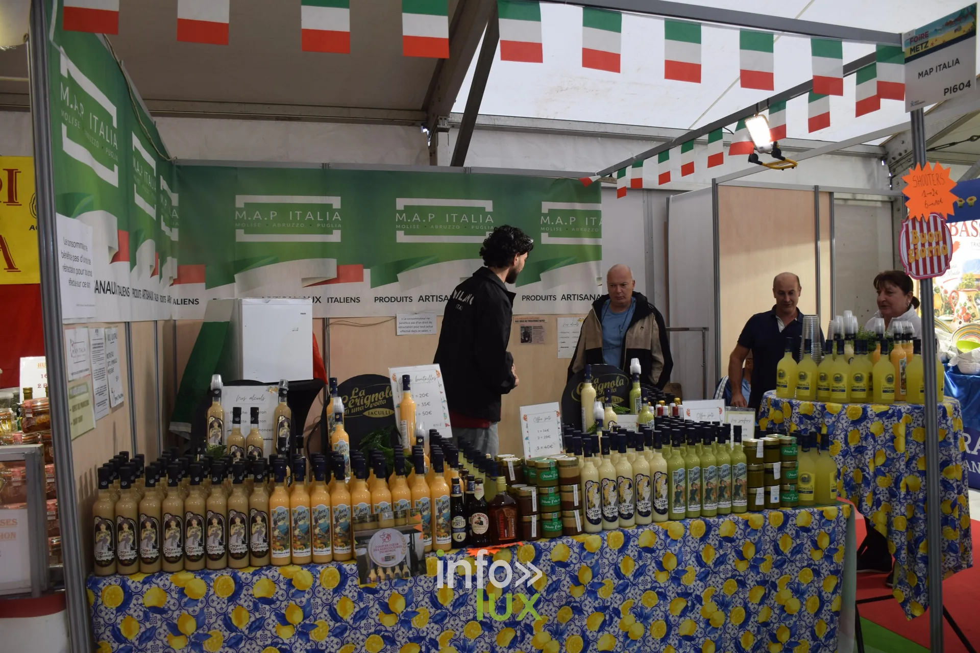 Stand de produits italiens, Foire internationale de Metz 2026