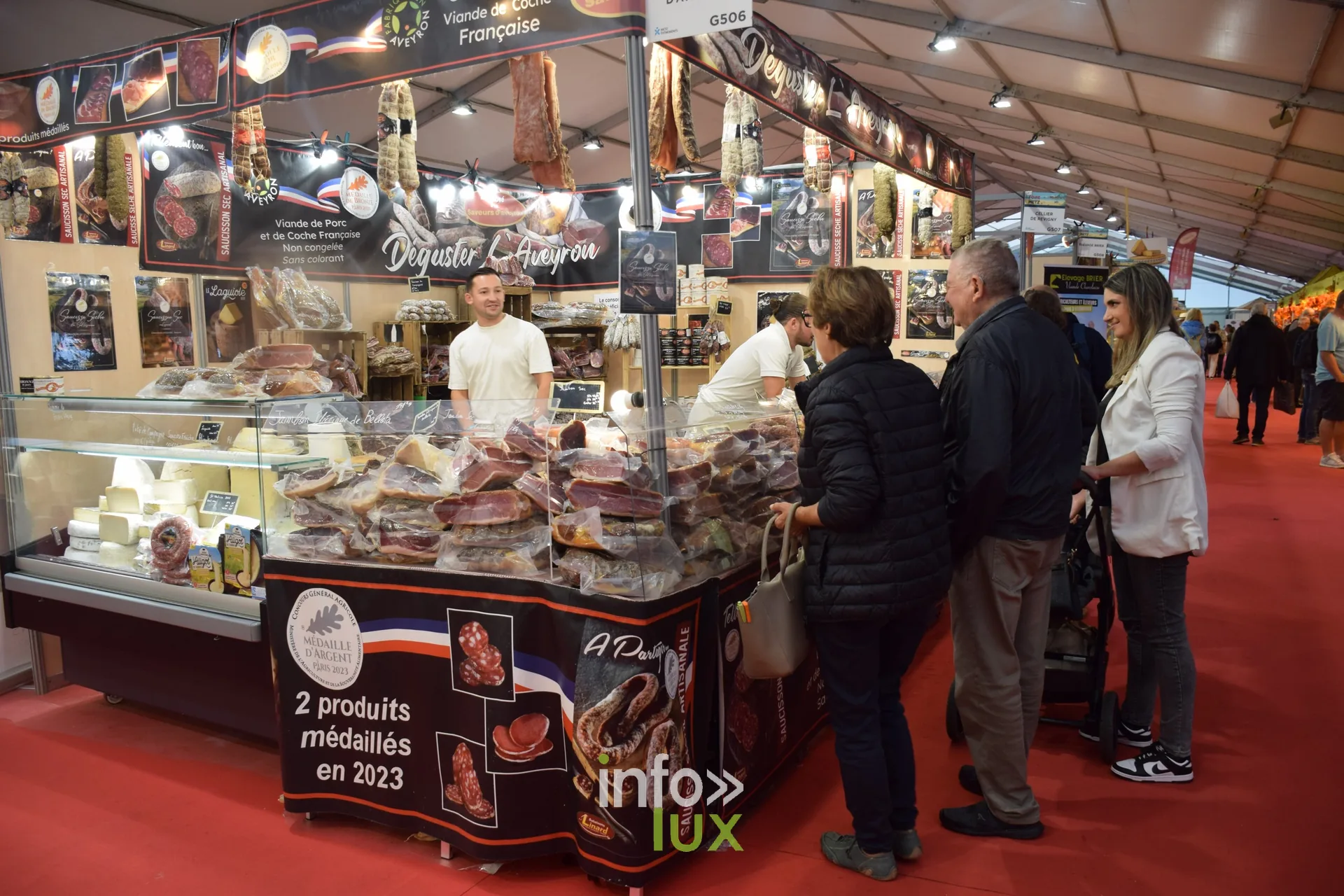 Stand de charcuterie médaillée, Foire internationale de Metz 2026