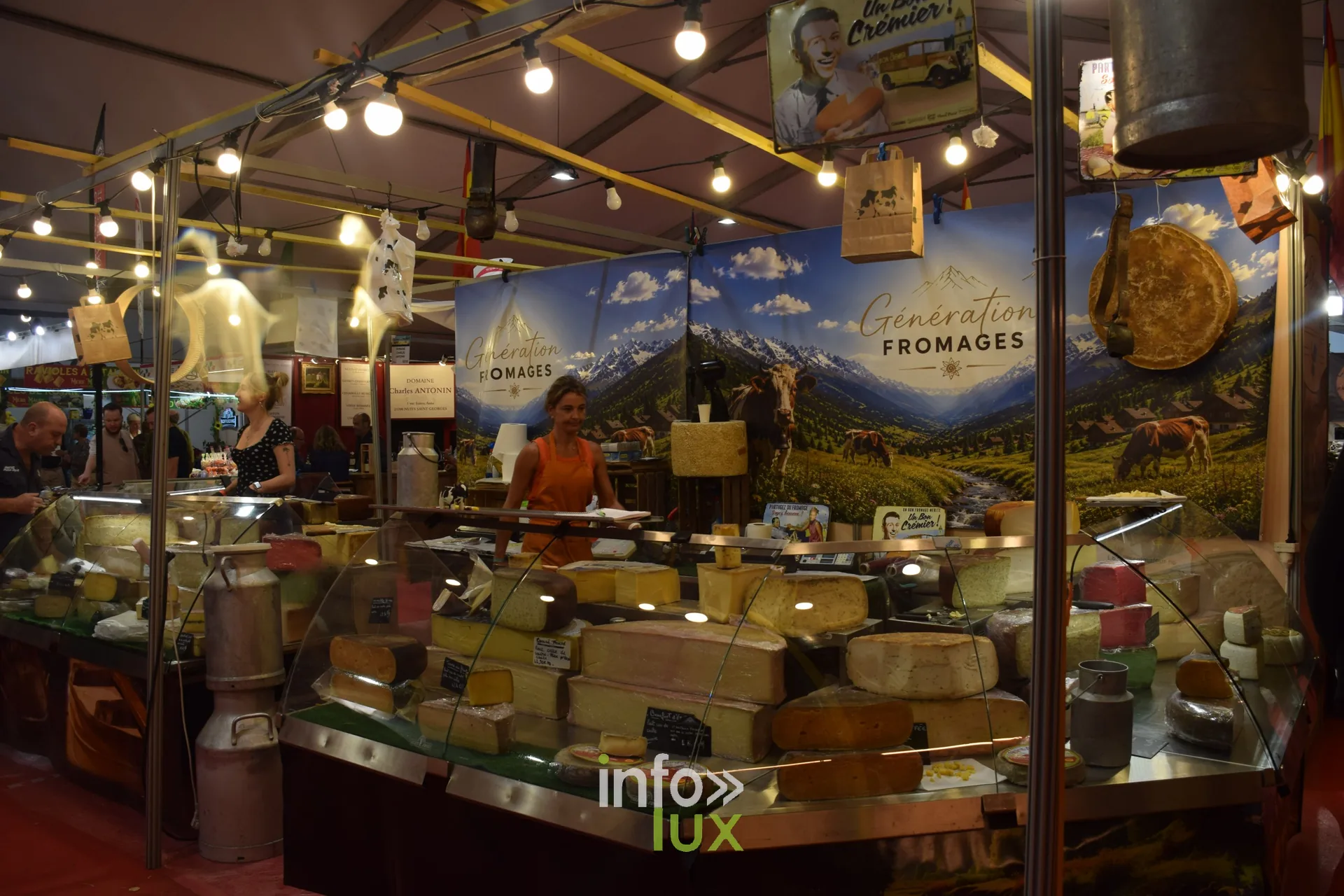 Stand de fromages, Foire internationale de Metz 2026