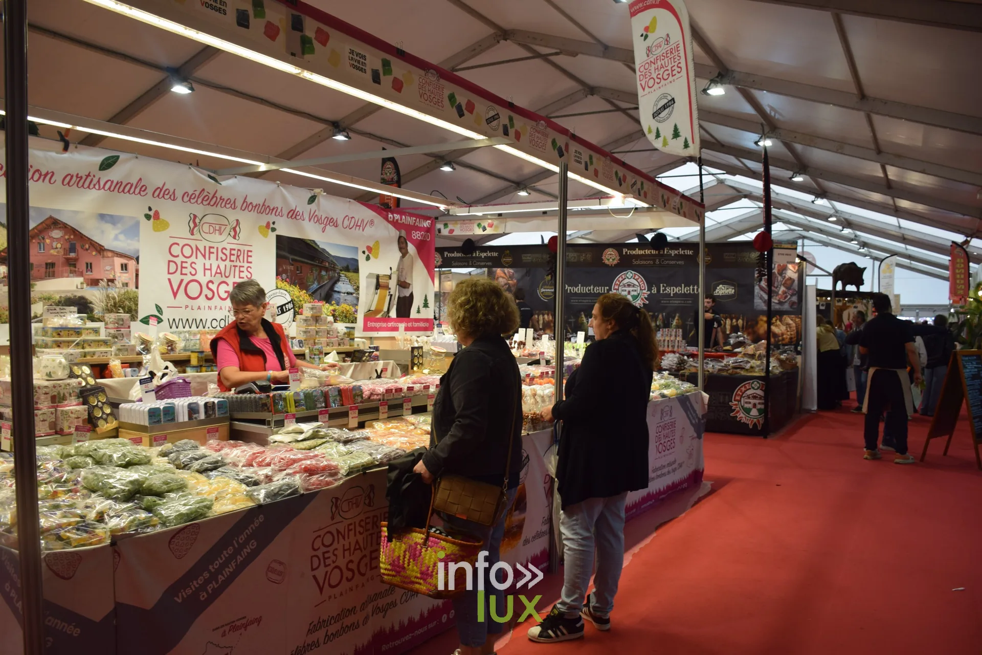 Stand de nougats et de confiseries, Foire internationale de Metz 2026