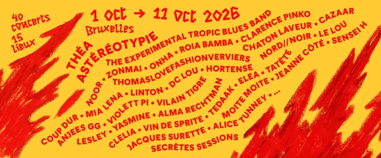 Affiche de FrancoFaune 2026 : 40 concerts dans 15 lieux à Bruxelles du 1er au 11 octobre
