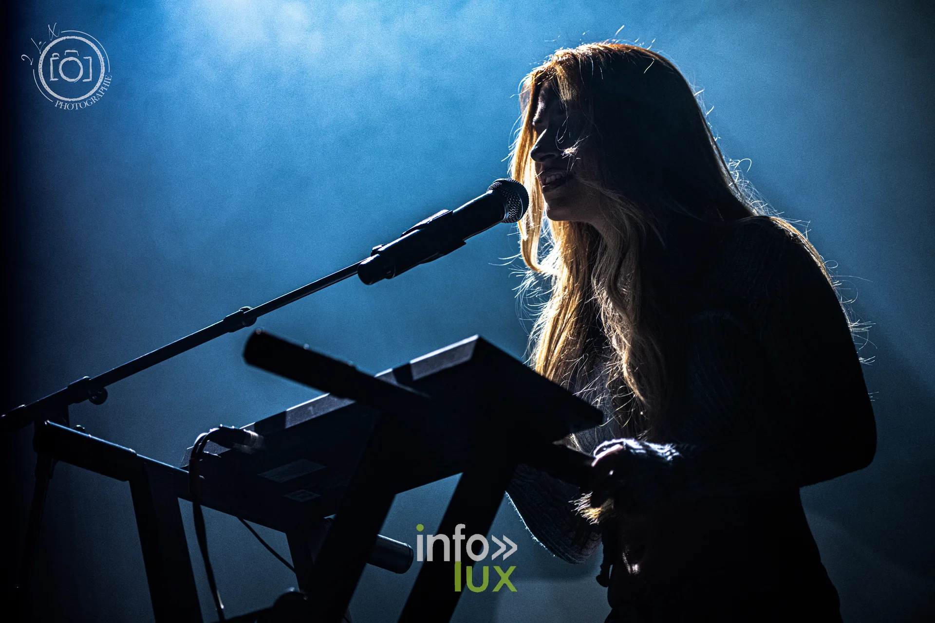 Margot Abate en première partie de Fredz à L’Autre Canal, Nancy, 21 octobre 2026 : Margot Abate au clavier (photo 2 la X Photographie)