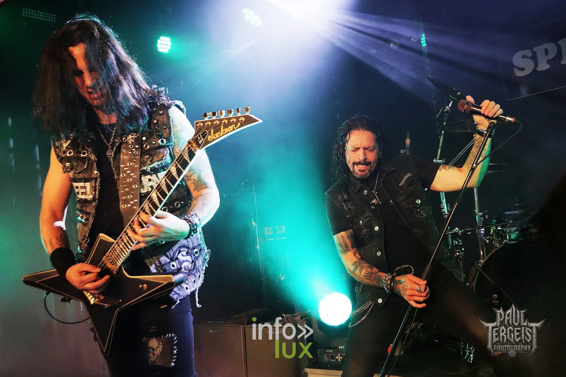 Gus G et Ronnie Romero au Spirit of 66 à Verviers, 5 octobre 2026 : Gus G et Ronnie Romero réunis sur scène pour le rappel