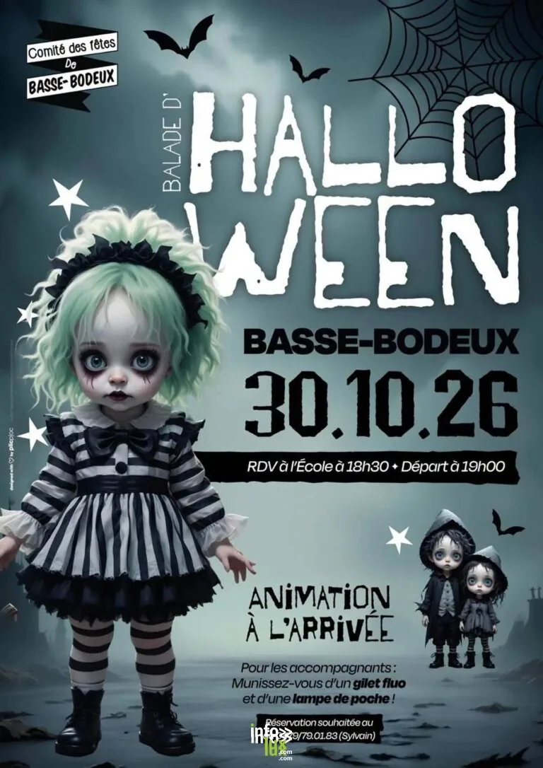 Halloween à Basse-Bodeux 2026