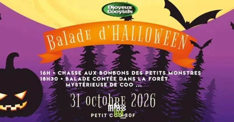 Stavelot > Balade > Halloween à Coo 2026