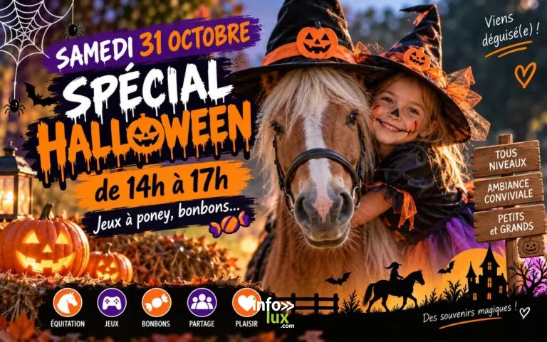 Brienne-le-Château > Sport > Halloween à poney au centre équestre du Grand Rang 2026
