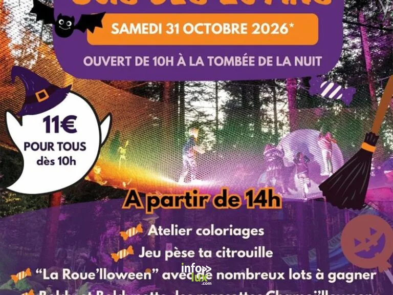 La Bresse > Parc d’attractions > Halloween au Bois des Lutins 2026