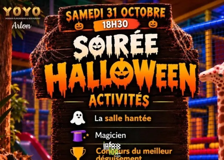 Arlon > Fête > Halloween au YOYO 2026