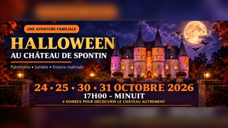 Yvoir > Halloween > Halloween au château de Spontin : 4 soirées, du 24 au 31 octobre 2026