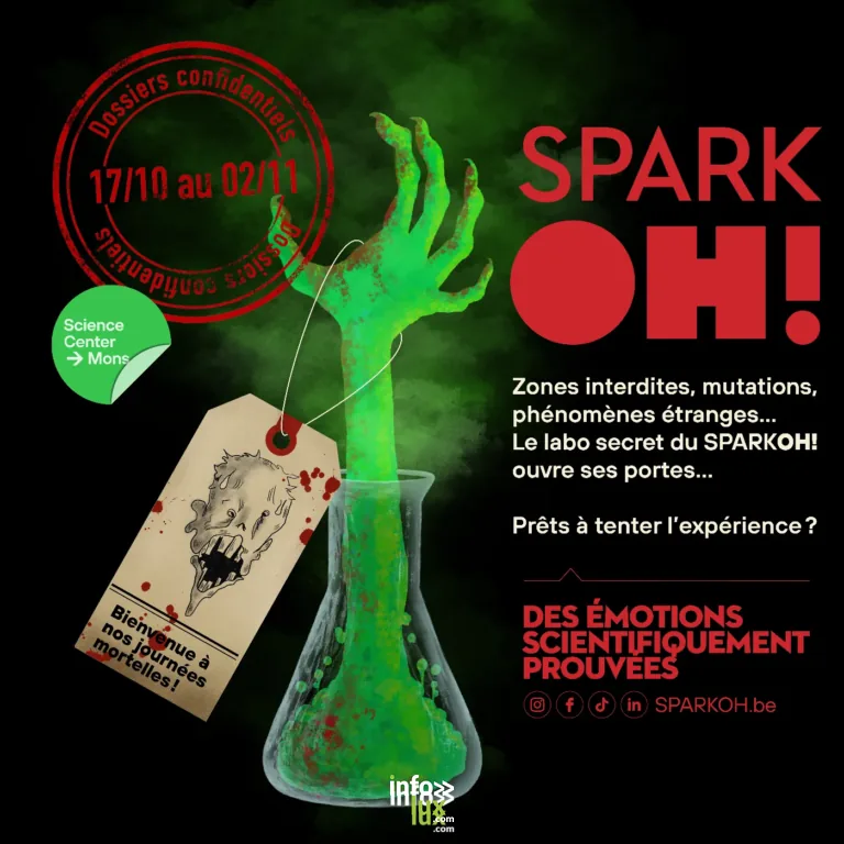 Frameries > Musée > Halloween : les dossiers confidentiels du SPARKOH! 2026