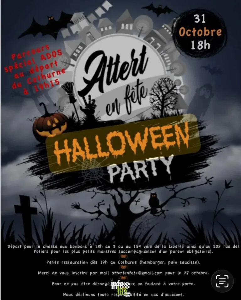 Attert > Jeune public > Halloween party et chasse aux bonbons 2026