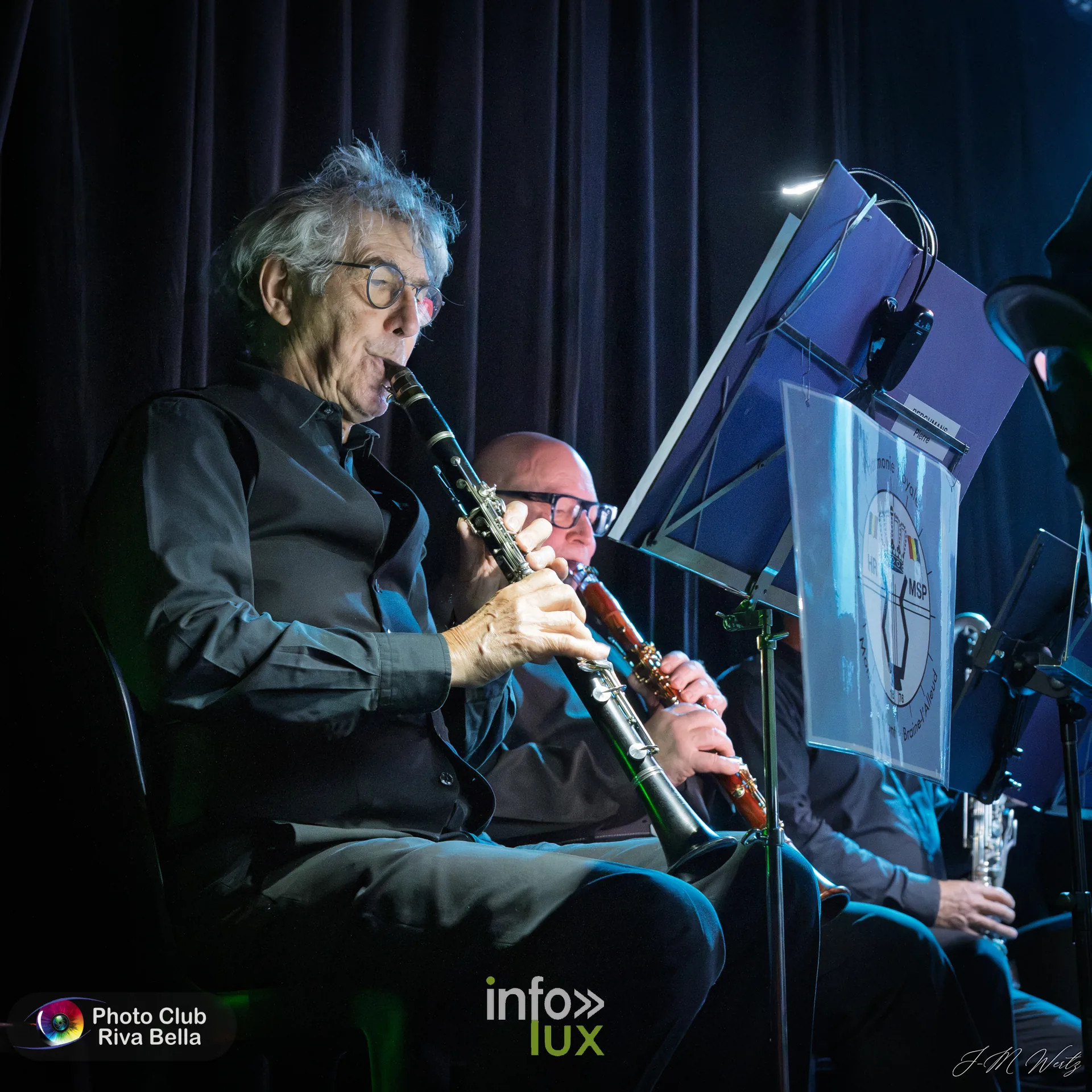 150 ans de l’Harmonie Royale de Mont-Saint-Pont au POP, Braine-l’Alleud, 10 octobre 2026 : des musiciens de l’Harmonie Royale de Mont-Saint-Pont (photo Jean-Marie Wertz, Photo-Club Riva-Bella)