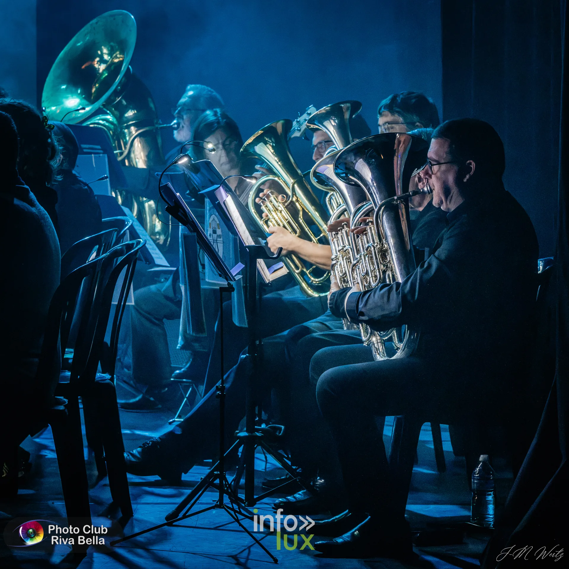 150 ans de l’Harmonie Royale de Mont-Saint-Pont au POP, Braine-l’Alleud, 10 octobre 2026 : des musiciens de l’Harmonie Royale de Mont-Saint-Pont (photo Jean-Marie Wertz, Photo-Club Riva-Bella)