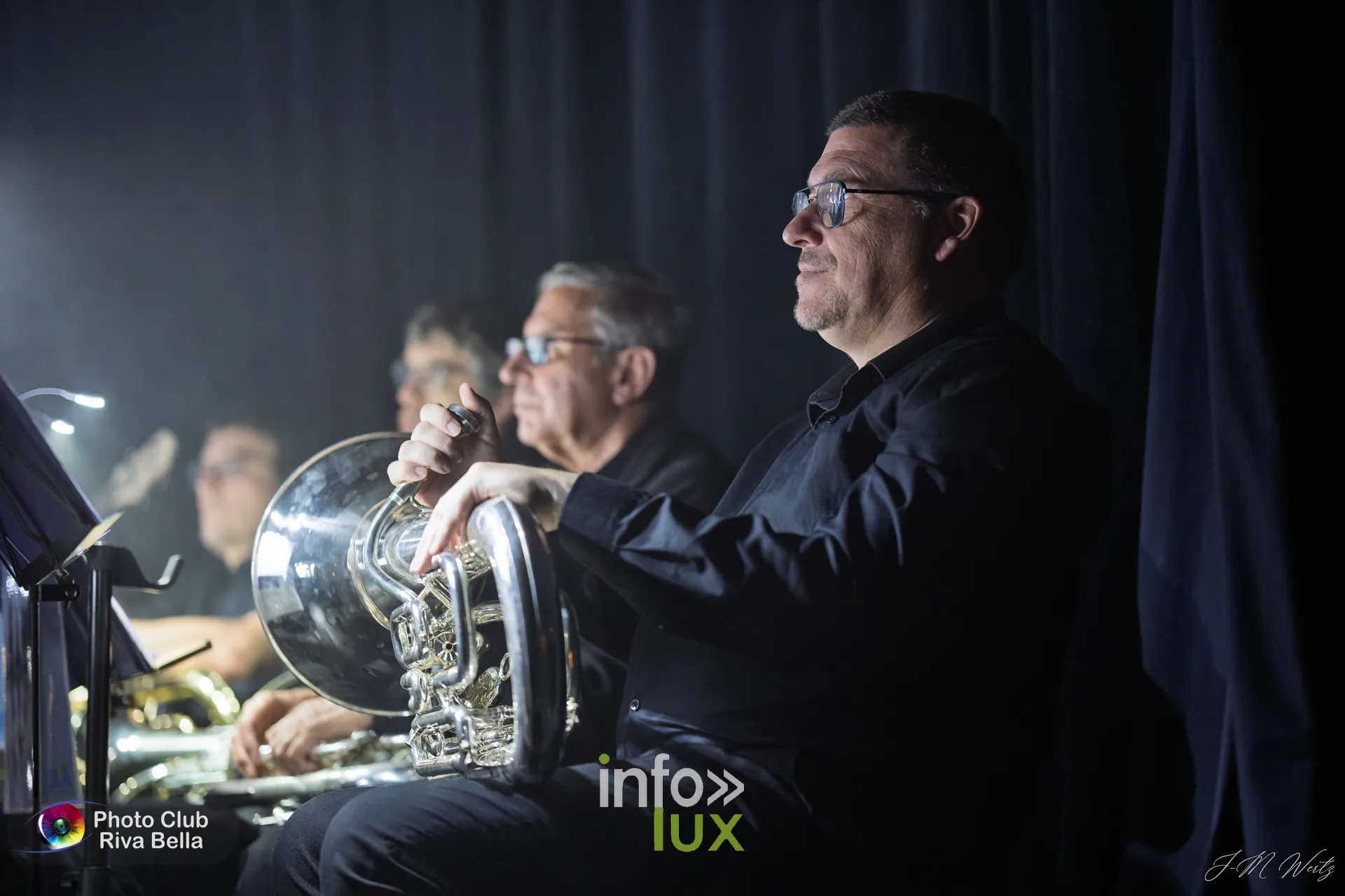 150 ans de l’Harmonie Royale de Mont-Saint-Pont au POP, Braine-l’Alleud, 10 octobre 2026 : des musiciens de l’Harmonie Royale de Mont-Saint-Pont (photo Jean-Marie Wertz, Photo-Club Riva-Bella)