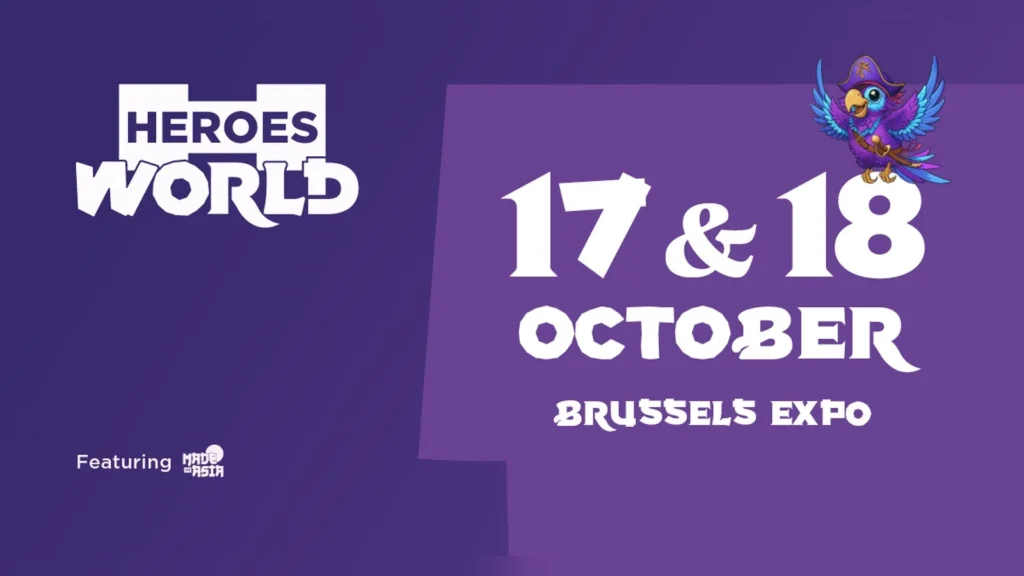 Bruxelles > Pop culture > Heroes World réunit Made in Asia, Heroes Comic Con et GameForce à Brussels Expo