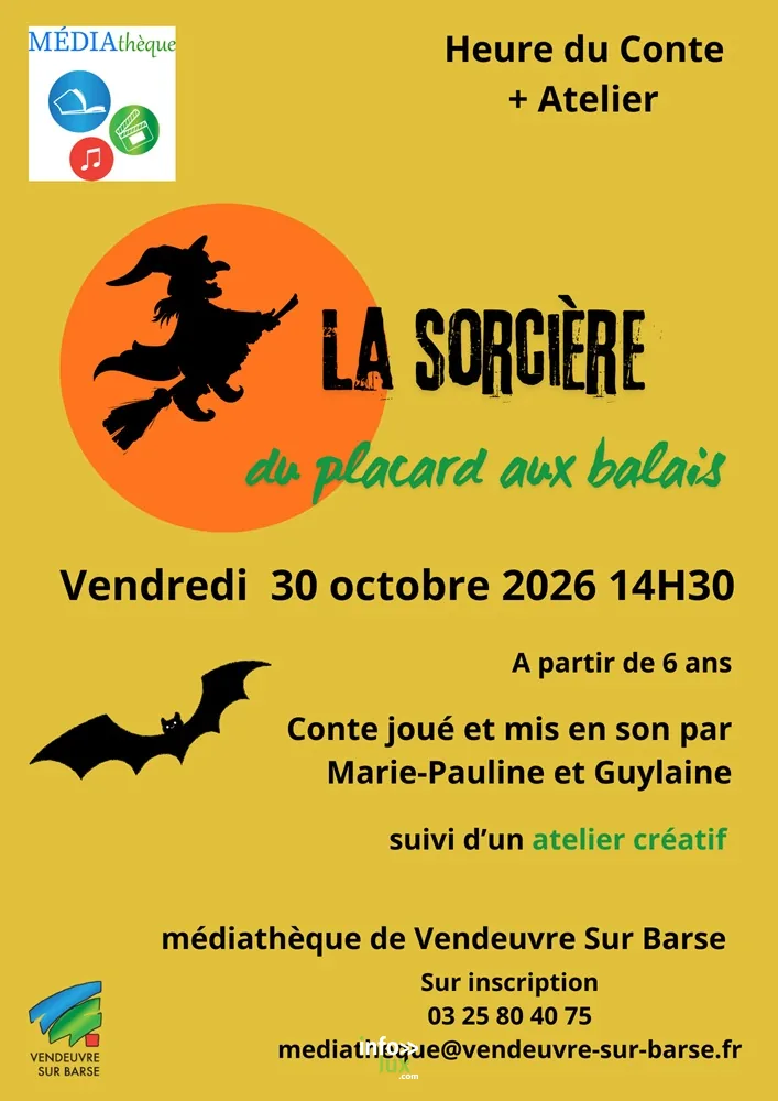 Vendeuvre-sur-Barse > Famille > Heure du conte et atelier