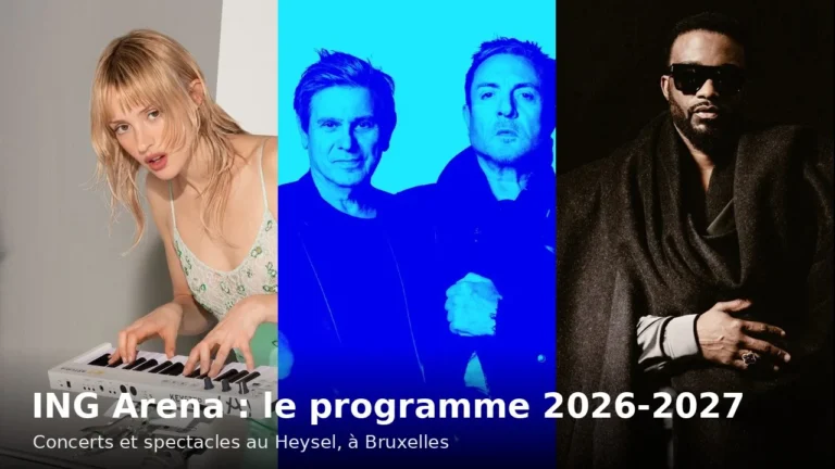 ING Arena à Bruxelles : Angèle, Duran Duran et Fally Ipupa au programme 2026-2027