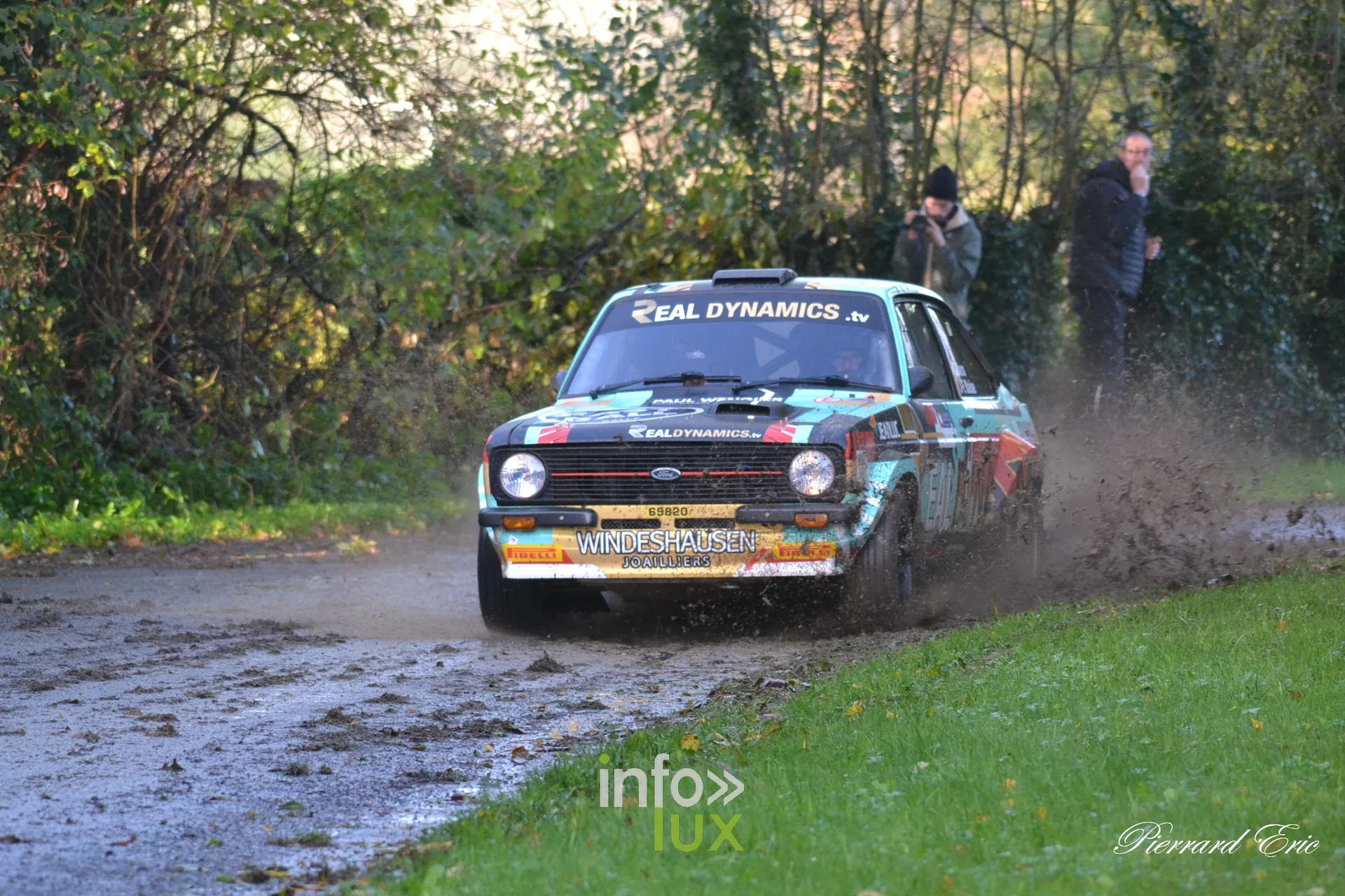 JMC Rallye des Hautes Fagnes 2026 à Jalhay : la Ford Escort Mk2 n°6 de Christophe Daco et Jean-François Blaise