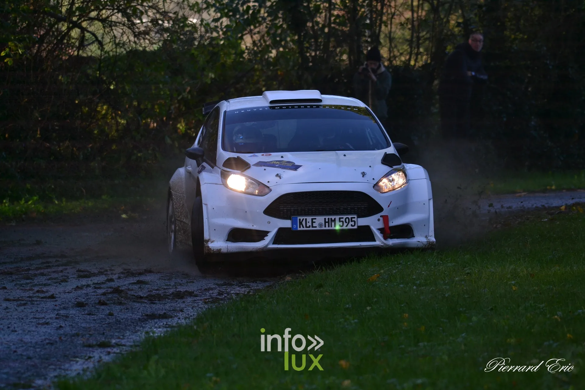 JMC Rallye des Hautes Fagnes 2026 à Jalhay : la Ford Fiesta R5 n°2 de Jelte De Boef et Sven Hakkesteeg