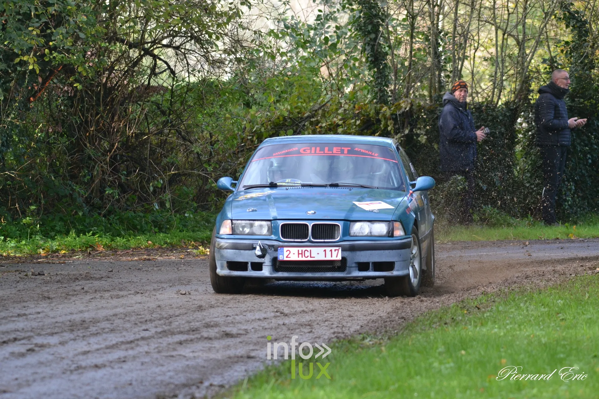 JMC Rallye des Hautes Fagnes 2026 à Jalhay : la BMW E36 n°45 de Alain Kollenberg et Christian Knott