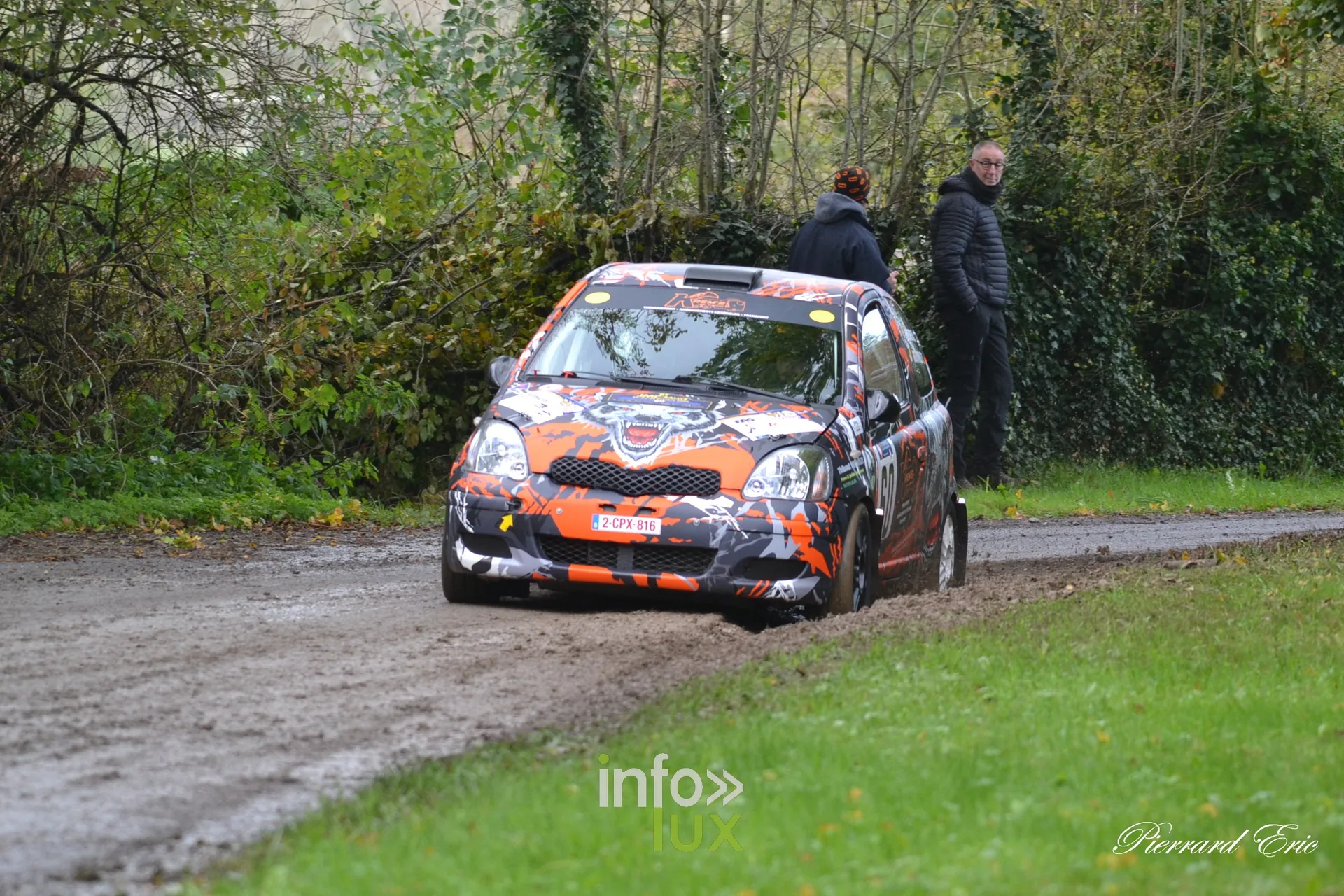 JMC Rallye des Hautes Fagnes 2026 à Jalhay : la Toyota Yaris n°60 de Matis Kremer et Thibaut Bertholet