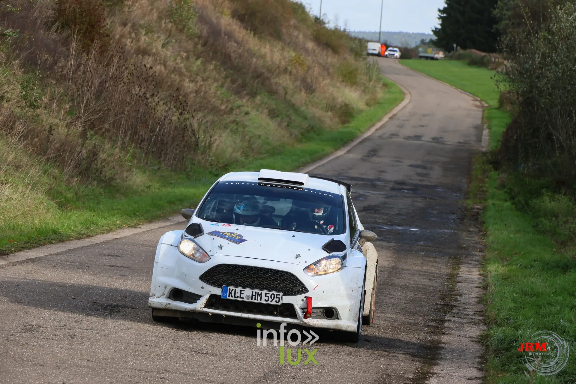 JMC Rallye des Hautes Fagnes 2026 à Jalhay : une Ford Fiesta sur le parcours (photo Jérémy Leboutte)