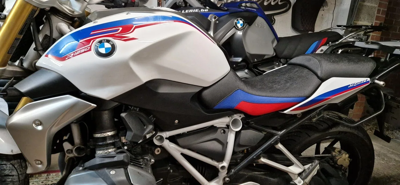 Selle de moto présentée par LaSellerie
