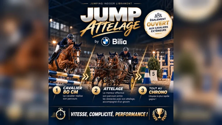 Libramont-Chevigny > Sport > Jump-Attelage by BMW Bilia au Jumping Indoor Libramont