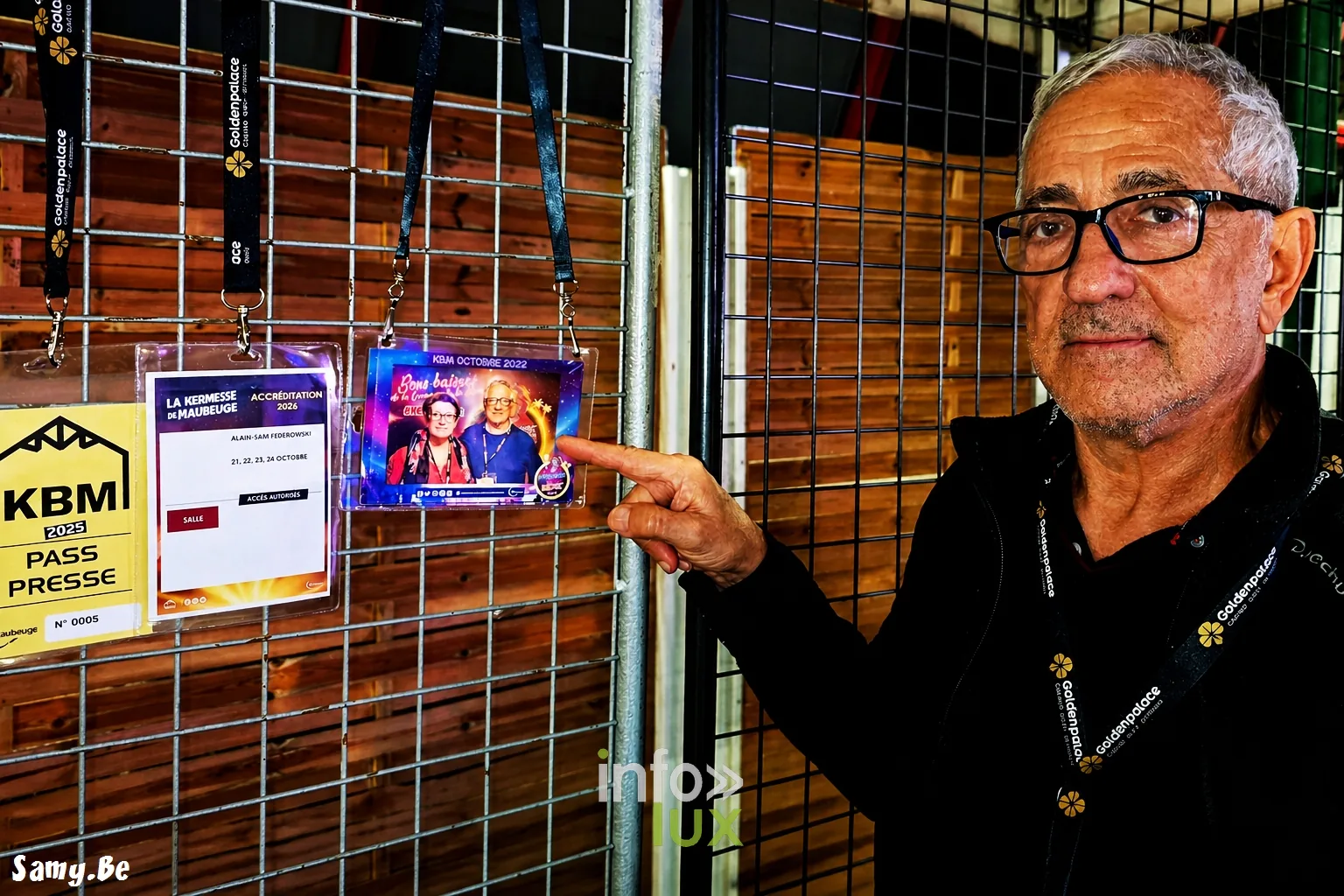 Kermesse de Maubeuge, Espace Sculfort, 24 octobre 2026 : Alain-Sam Federowski (photo Samy.be)