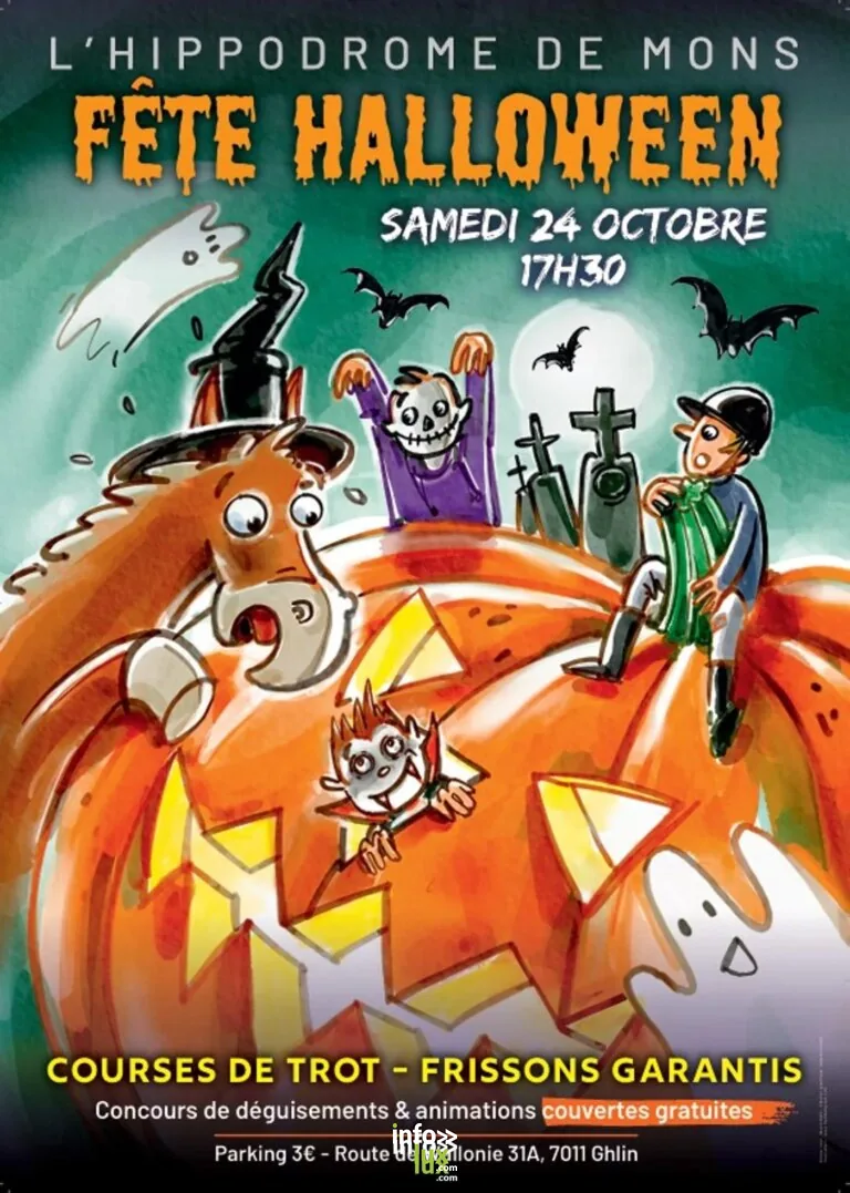 L’Hippodrome de Wallonie fête Halloween 2026, Mons