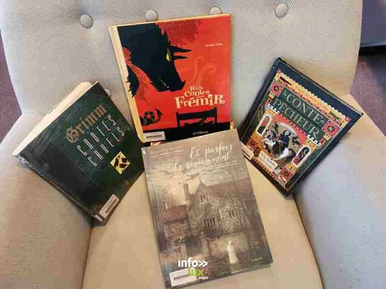 L'instant lectures - Petits contes à frémir à Chaumont
