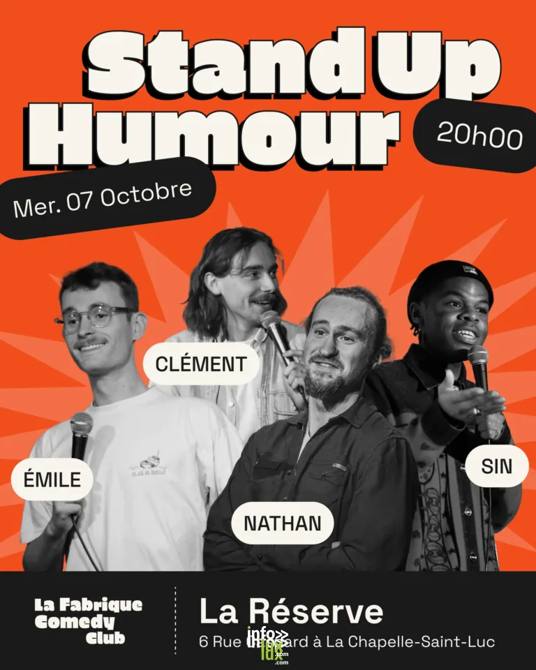 La Chapelle-Saint-Luc > Spectacle > La Fabrique Comedy Club