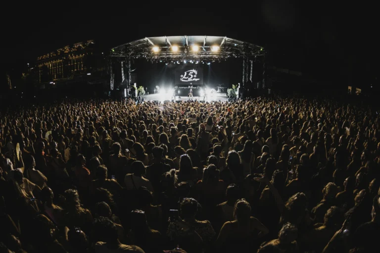 Le public devant la scène de La Kermesse Festival, édition 2026