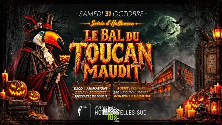 Le Bal du Toucan Maudit au Van der Valk 2026