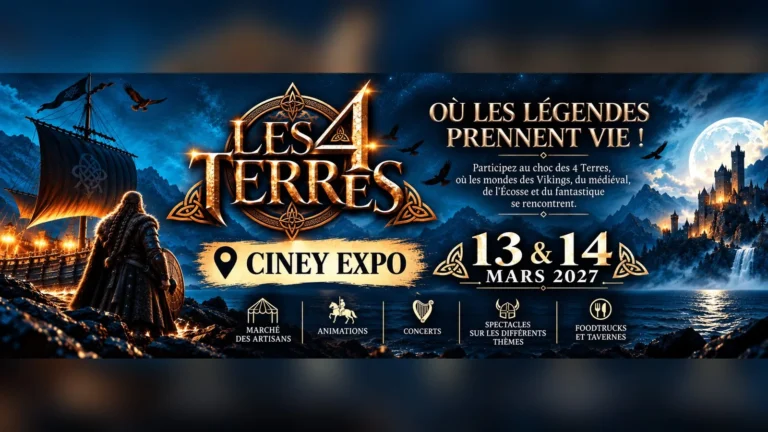 Ciney > Festival > Les 4 Terres 2027 à Ciney Expo (13 et 14 mars 2027)