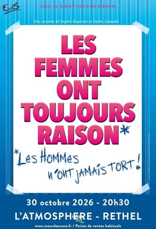 Rethel > Spectacle > Les femmes ont toujours raison*