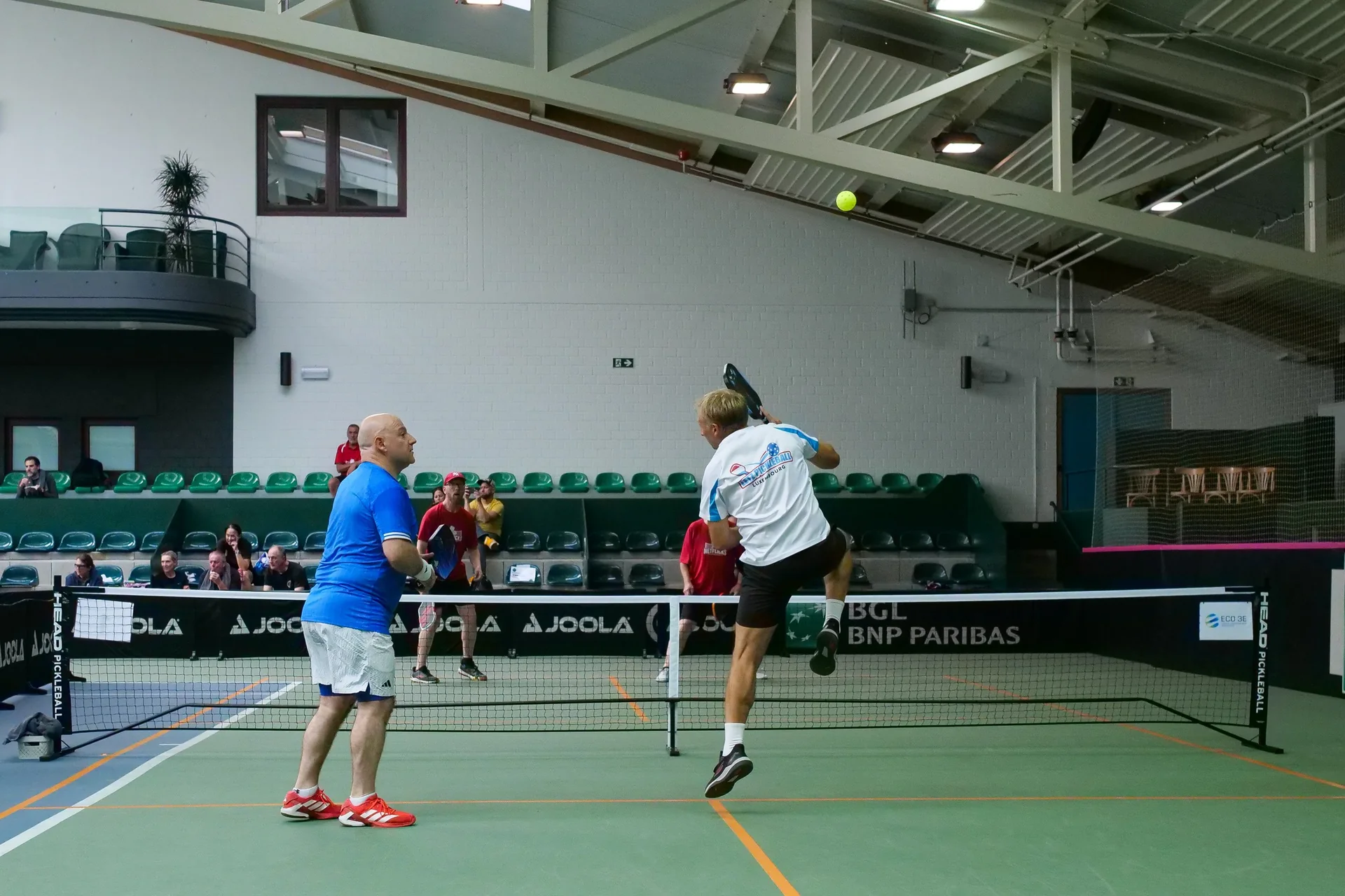 2e Luxembourg International Pickleball Open, Esch-sur-Alzette, octobre 2026 : un match du tournoi (photo Michel Parol / FLT)