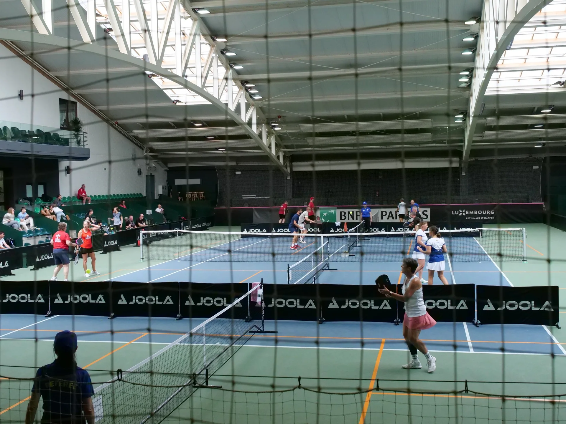 2e Luxembourg International Pickleball Open, Esch-sur-Alzette, octobre 2026 : les courts du tournoi au Centre national de tennis (photo Michel Parol / FLT)