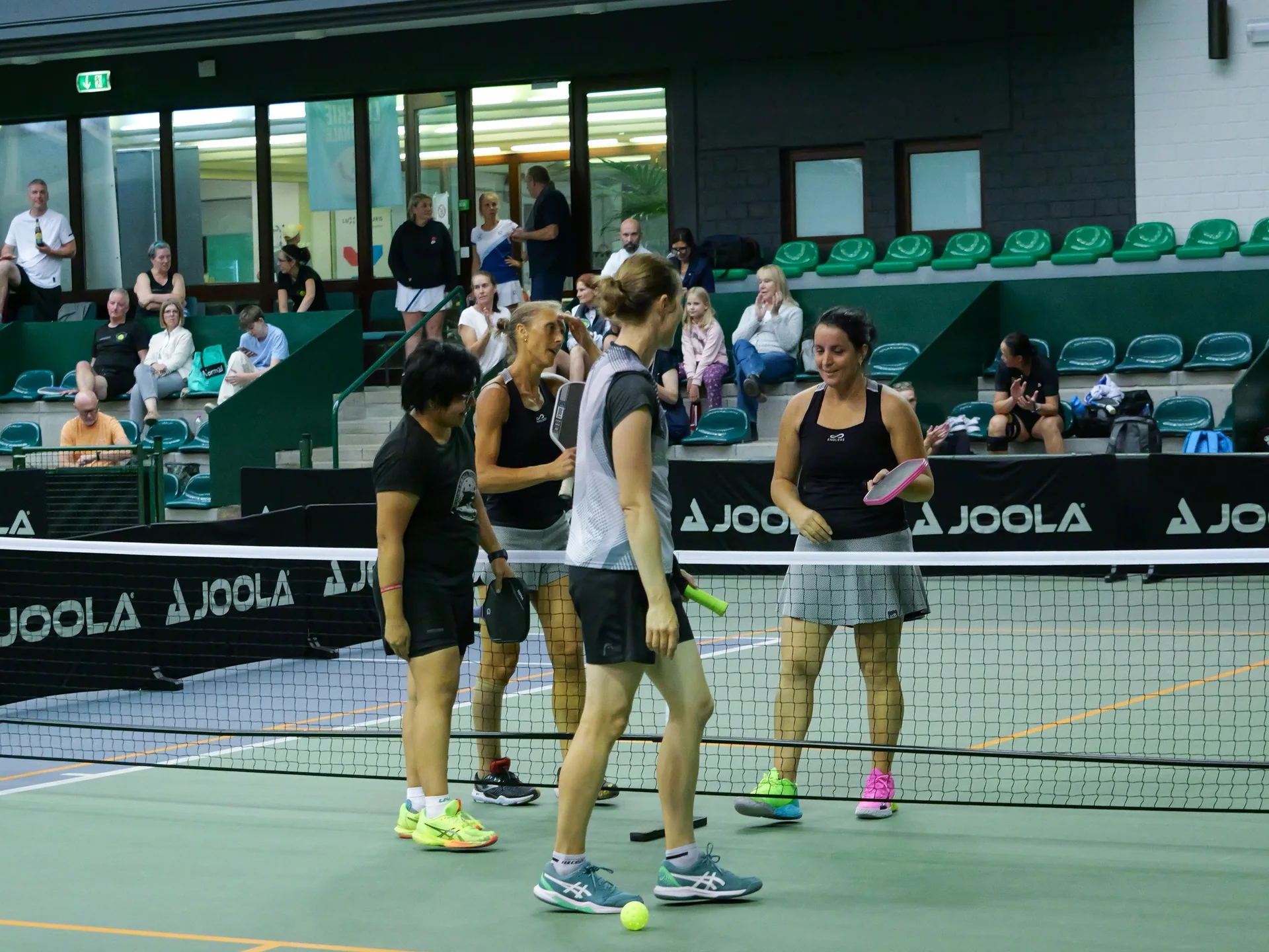 2e Luxembourg International Pickleball Open, Esch-sur-Alzette, octobre 2026 : un match du tournoi (photo Michel Parol / FLT)