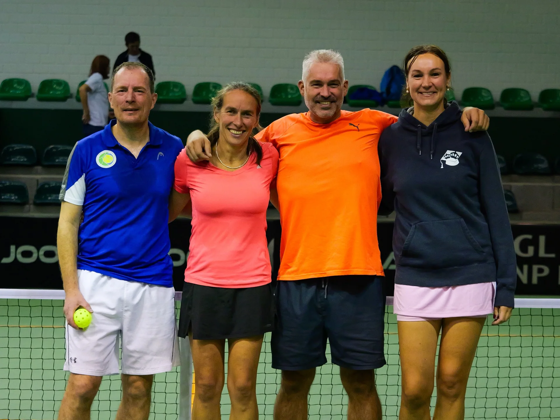 2e Luxembourg International Pickleball Open, Esch-sur-Alzette, octobre 2026 : des joueurs du tournoi sur un court (photo Michel Parol / FLT)