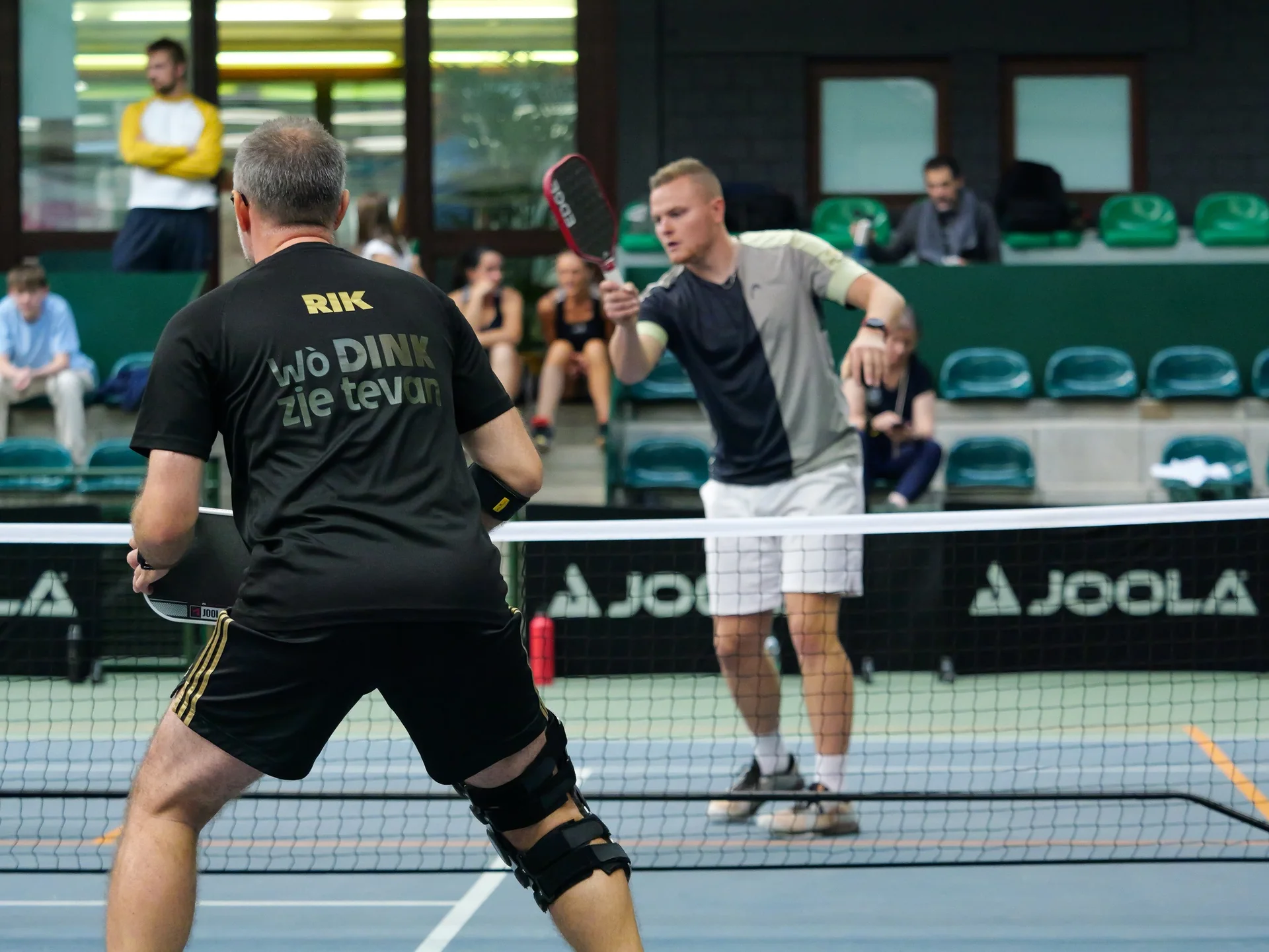 2e Luxembourg International Pickleball Open, Esch-sur-Alzette, octobre 2026 : un match du tournoi (photo Michel Parol / FLT)